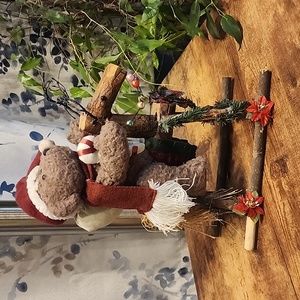 1999 Stuffed Teddy on Horse